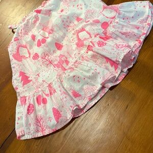 GAP Kids Dress in Pink and White